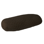 Hair Padding- Oblong, Brunette