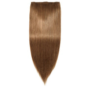 100% Human Hair Clip- in Extensions - #006 Light Brown